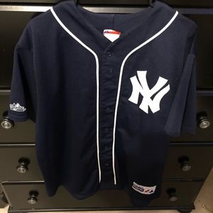 VINTAGE DEREK JETER YANKEES XL JERSEY